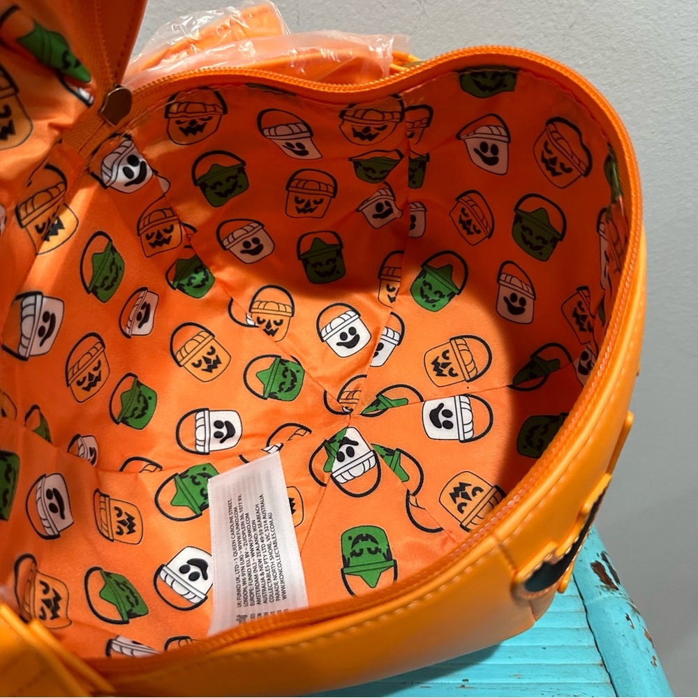 NEW McDonald’s Halloween McPunk’n Happy Meal Pail Glow Crossbody Bag Orange - Picture 11 of 15